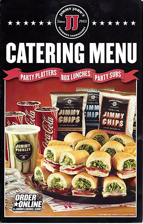 jimmy johns platters|jimmy john platters and prices.